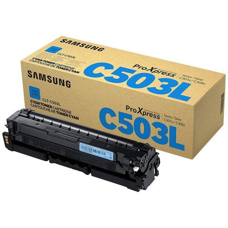 Toner SAMSUNG CLT-C503L/ELS 5K cyan