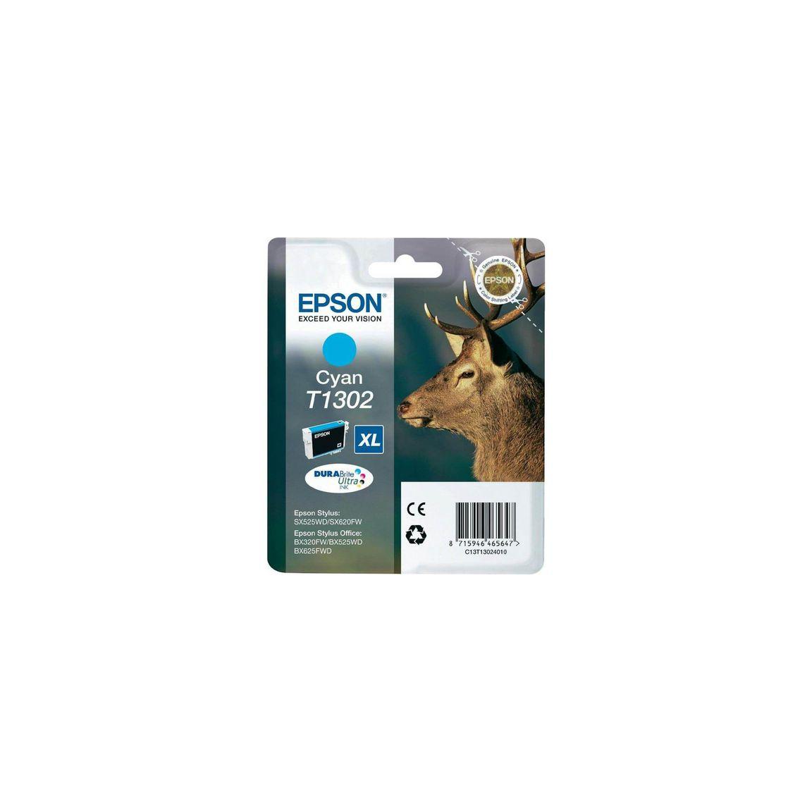 Ink cartridge EPSON C13T13024012 cyan