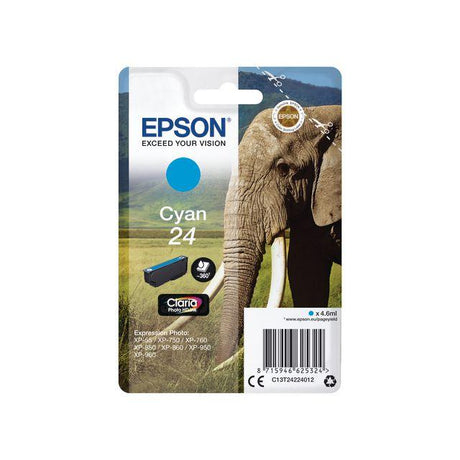 Ink cartridge EPSON C13T24224012 cyan