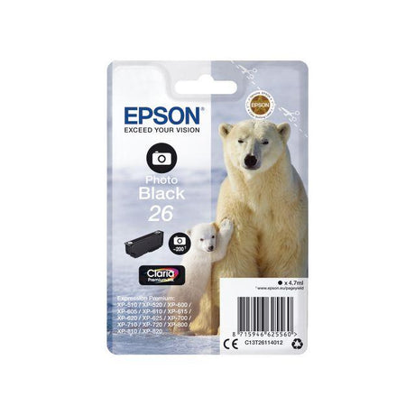 Ink cartridge EPSON C13T26114012 photo black