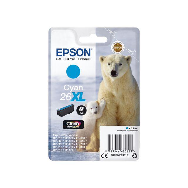 Ink cartridge EPSON C13T26324012 cyan