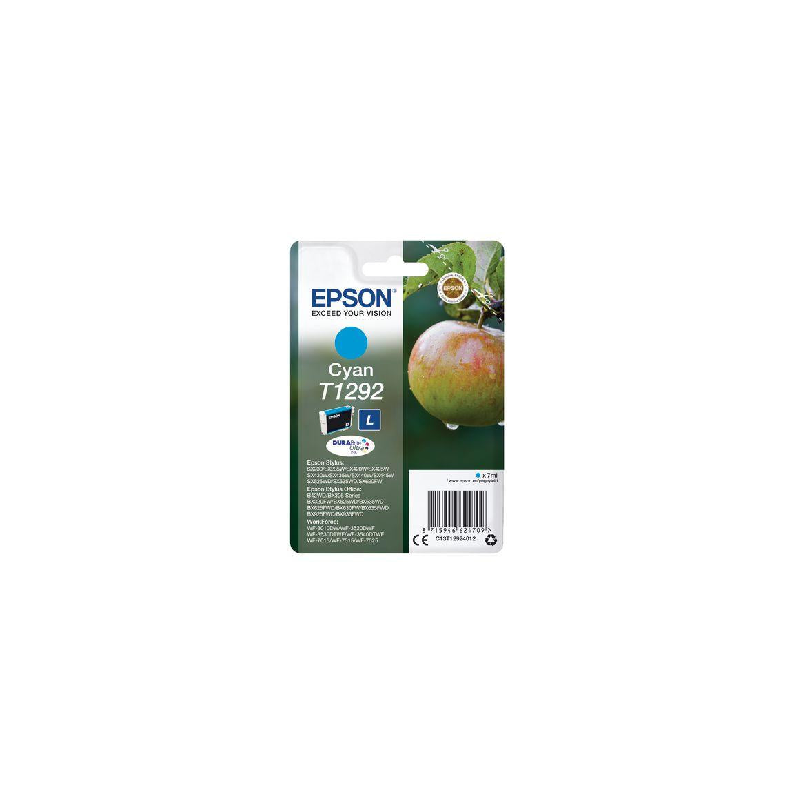 Ink cartridge EPSON C13T1292401 cyan
