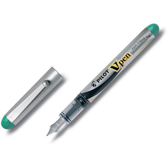 Fountain pen PILOT V-pen Green