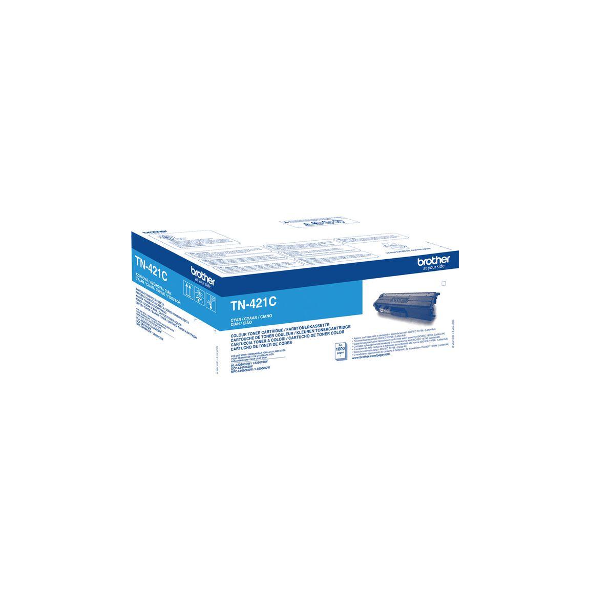 Toner BROTHER TN421C 1,8K cyan
