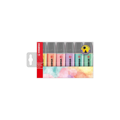 Highlighter BOSS pastel 6/pack