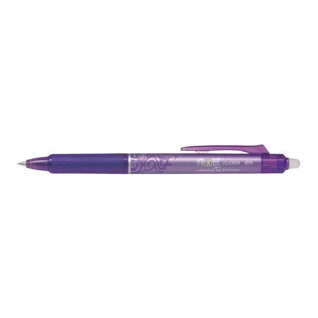 Gel pen PILOT Frixion Clicker 0,5 viol.