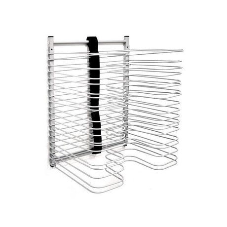 Metal wall-mounted drying rack