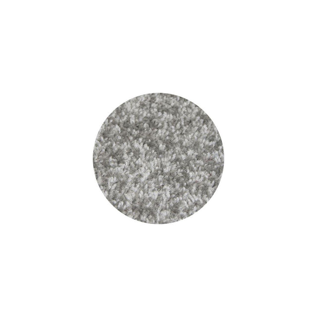 Carpet round 400 cm grey