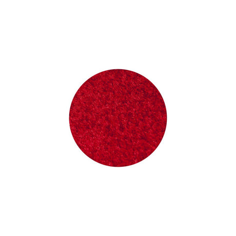 Carpet round 400 cm red