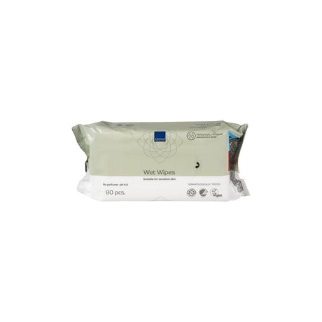 Wet wipe unscented tape cap 80/pack