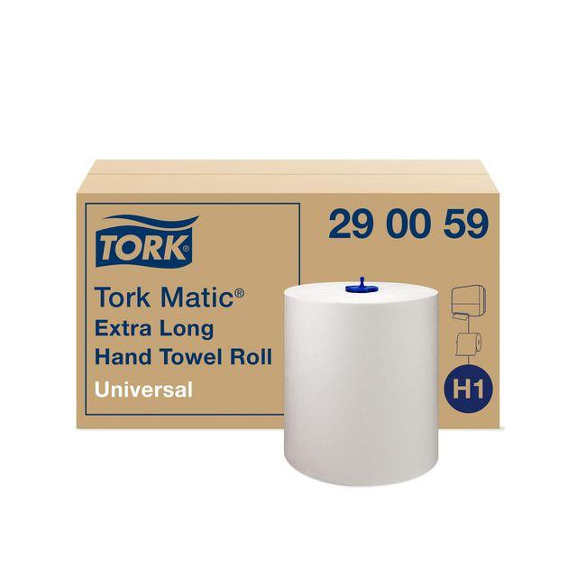 Towel TORK Uni H1 1-ply white 280m