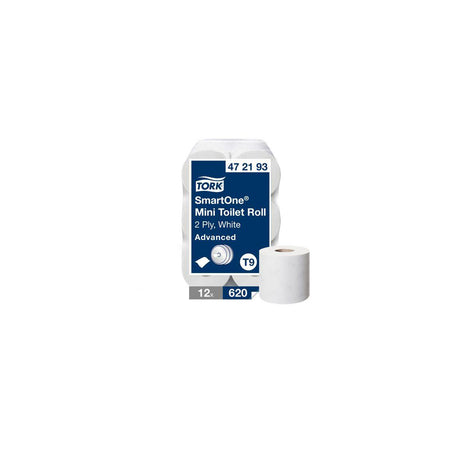 Toilet paper TORK Adv T9 2-ply 12/pack