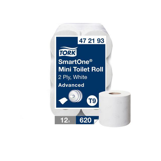 Toilet paper TORK Adv T9 2-ply 12/pack