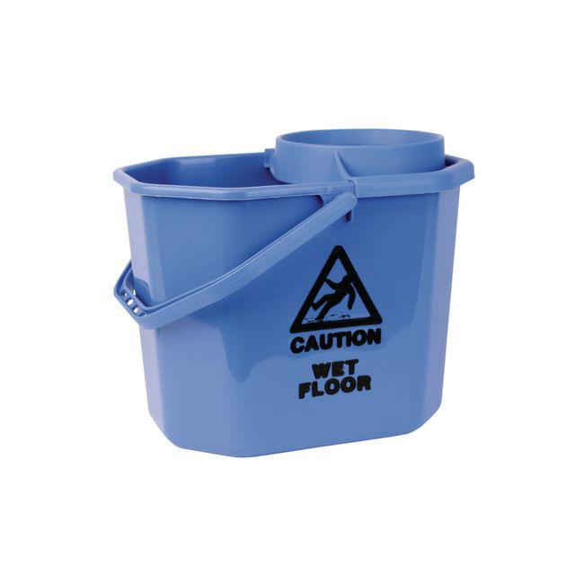 Swab bucket Mini blue 12L