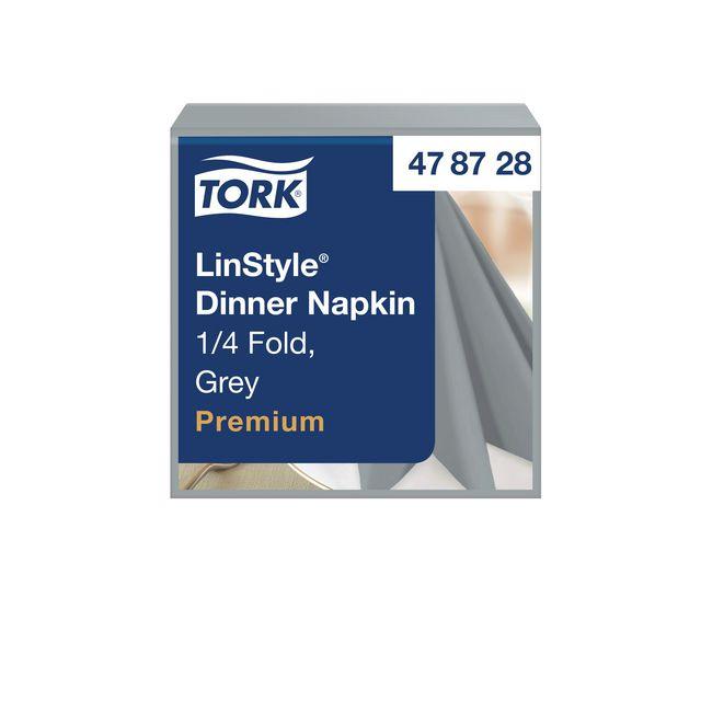 Napkin TORK LinStyle grey 39x39cm 50/pack