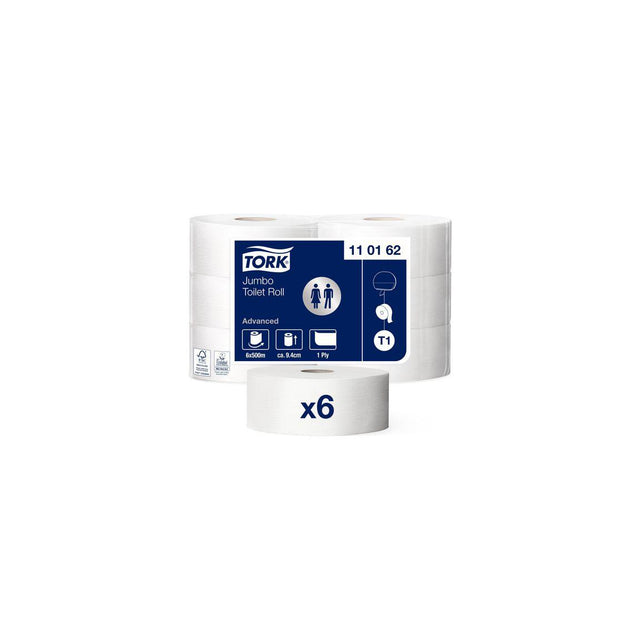Toilet paper TORK Uni T1 1-ply 500m
