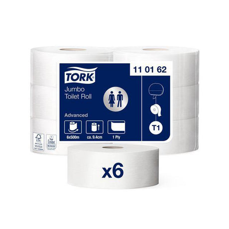 Toilet paper TORK Uni T1 1-ply 500m