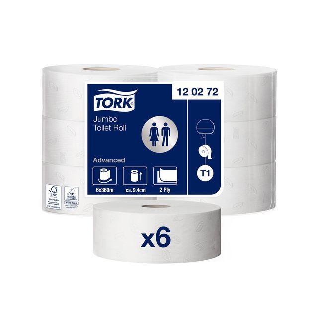 Toilet paper TORK Adv T1 2-ply 360m