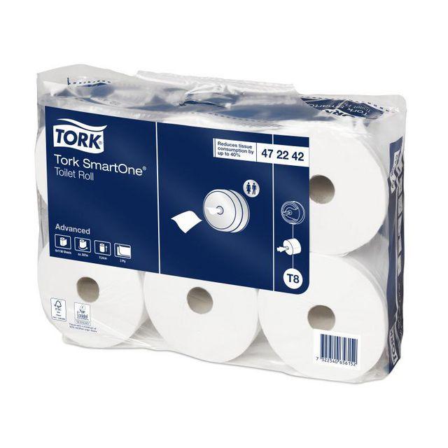Toilet paper TORK Adv T8 2-ply 6/pack