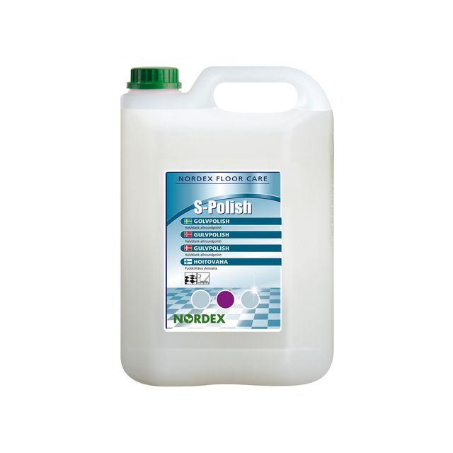 Floor polish NORDEX S-polish 5L
