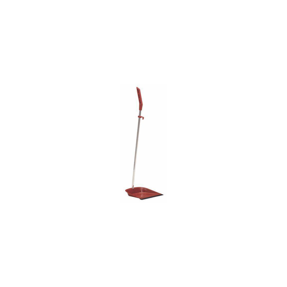 Dustpan NORDEX sheet metal red 80 cm