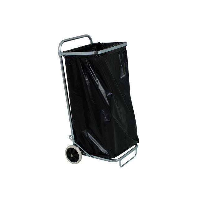 Sack trolley with locking ring 125L steel
