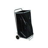 Sack trolley with locking ring 125L steel