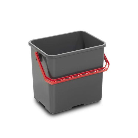 Bucket NORDEX red handle grey 6L