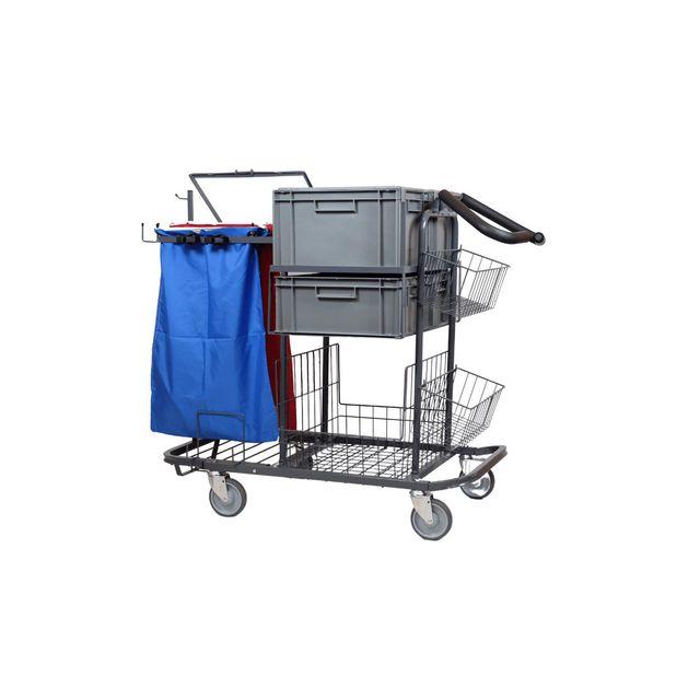 Cleaning trolley S-System trolley large ready to clean