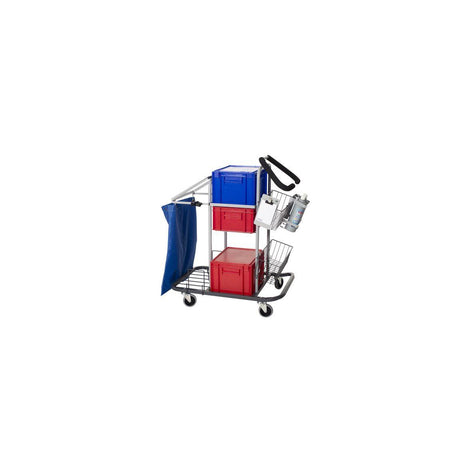 Cleaning trolley S-Trolley Economy ready to clean