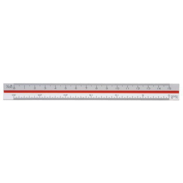 Scale ruler 15cm 1:100:200:300:400:500