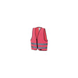 Reflective vest with zip Child-S Pink