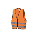 Reflective vest with zip Child-S Orange