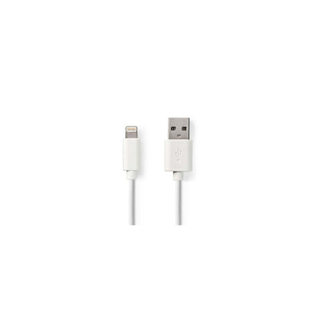 Cable NEDIS Lightning - USB A 2m white