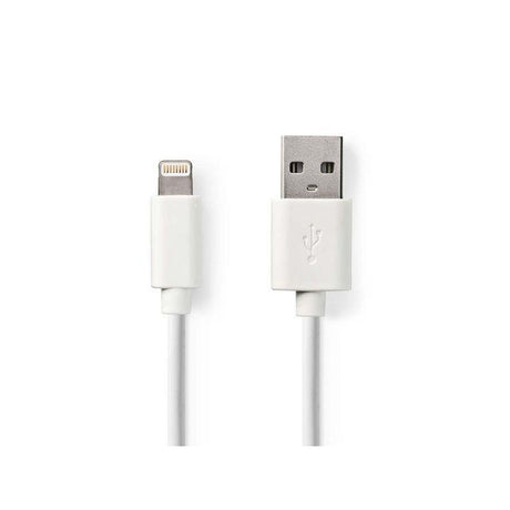 Cable NEDIS Lightning - USB A 2m white