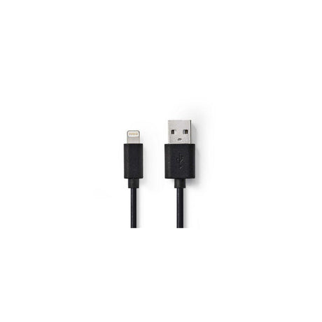 Cable NEDIS Lightning - USB A 2m black