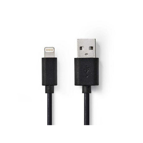 Cable NEDIS Lightning - USB A 2m black