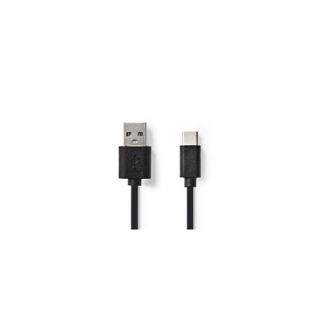 Cable NEDIS USB-A-USB-C 3m black