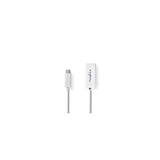 Adapter NEDIS USB-C ha - RJ45 ho 0,15m