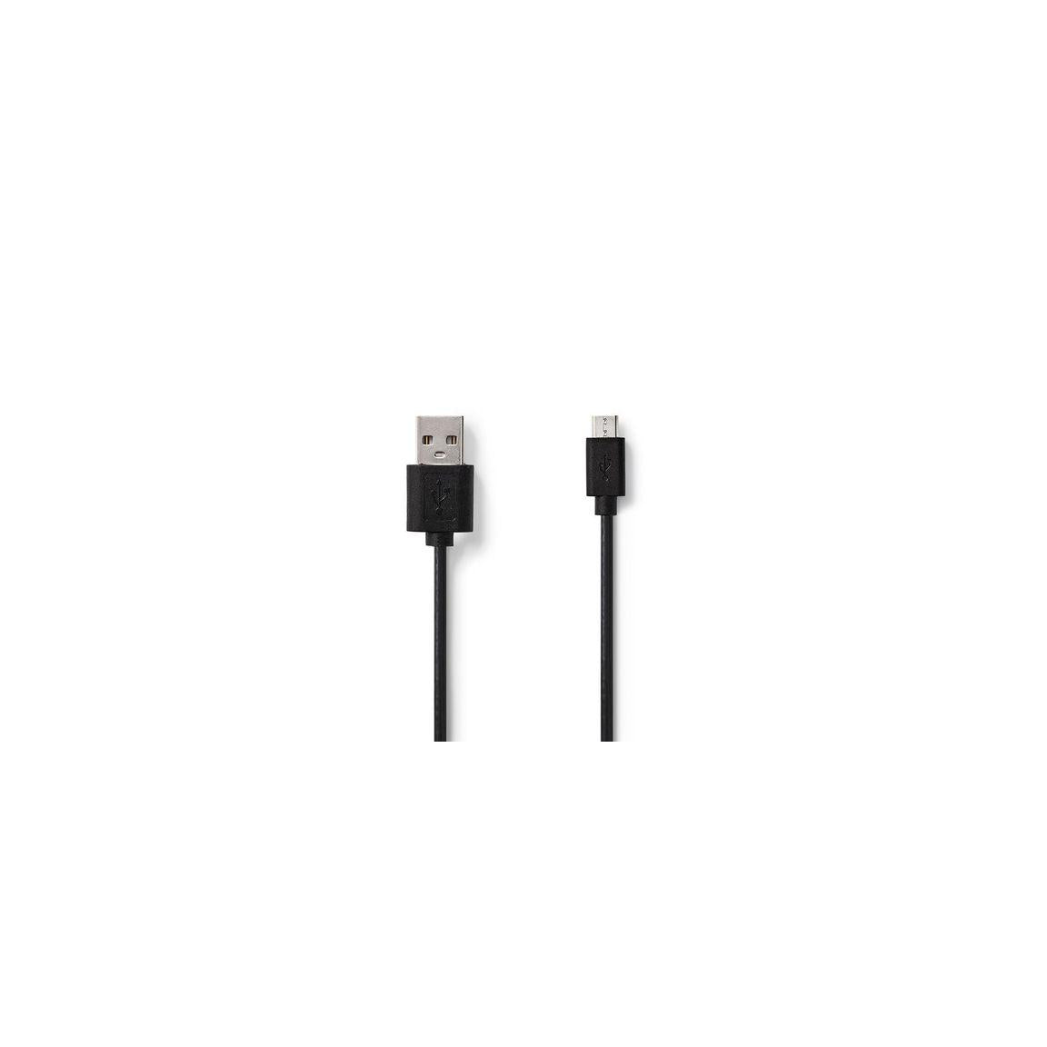 Cable NEDIS USB-A ha - USB Micro B 2m sv