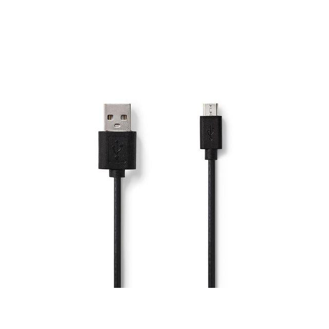 Cable NEDIS USB-A ha - USB Micro B 2m sv