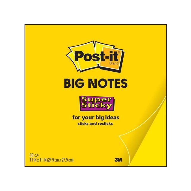 Notes POST-IT SS 279x279mm yellow