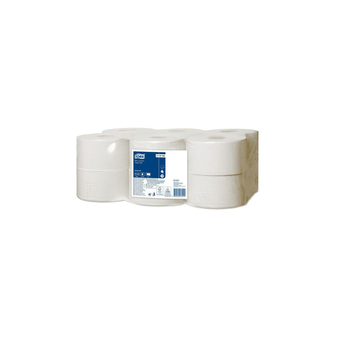 Toilet paper TORK Uni T2 1-ply 12/pack