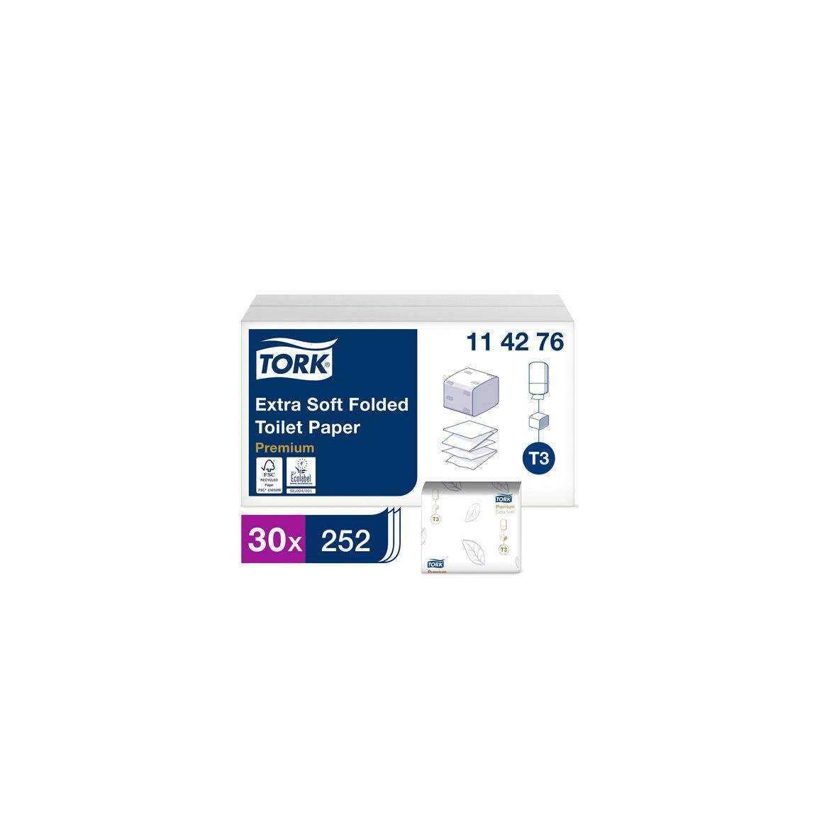 Toilet paper TORK Pre T3 Weight 7560/pack