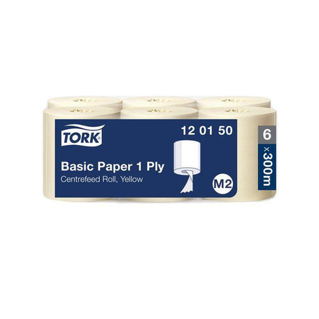 Drying roll TORK Uni M2 1-ply yellow 6/pc