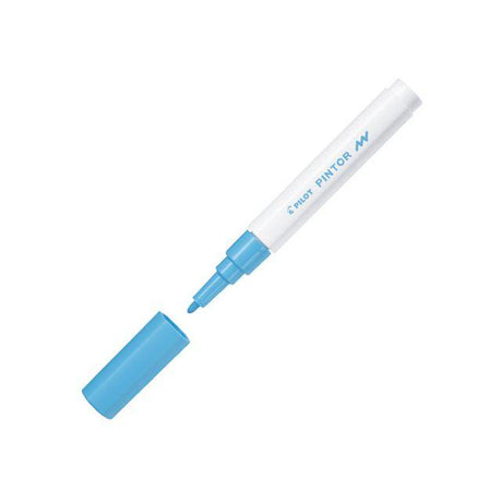 Labelling pen PILOT Pintor F pastel blue