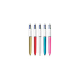 Ballpoint pen BIC 4 Colours SHINE 1mm