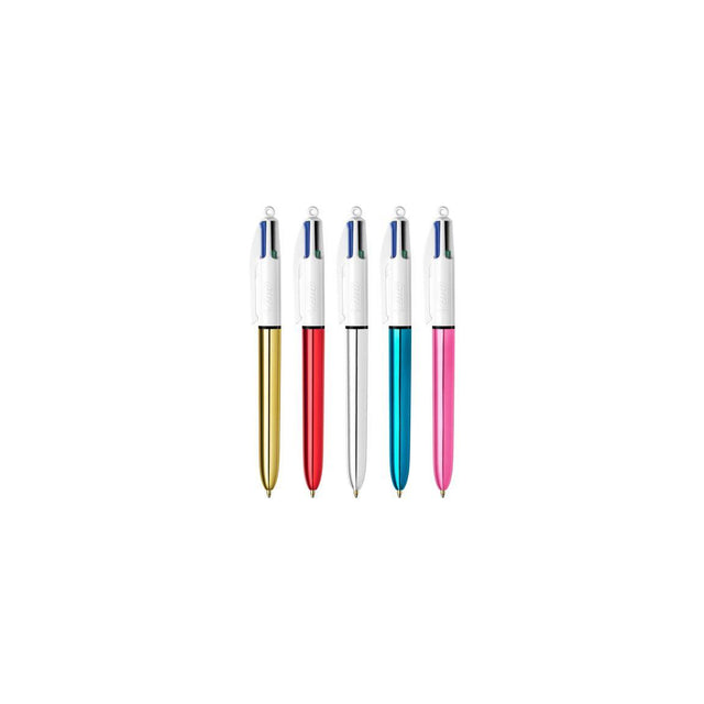 Ballpoint pen BIC 4 Colours SHINE 1mm