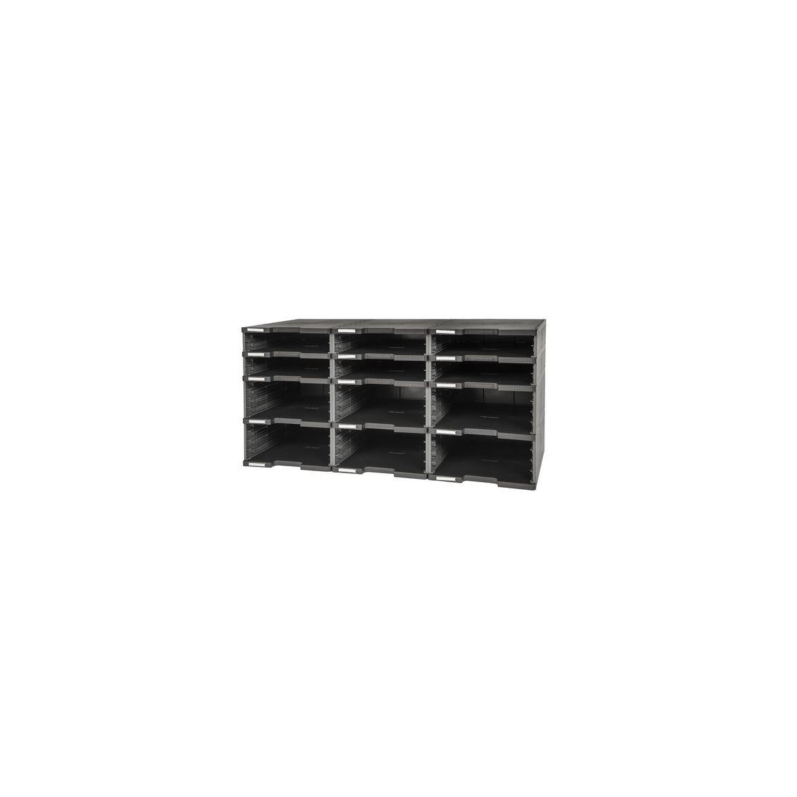 Form tray EXCOMPTA MODULODOC 12 f grey