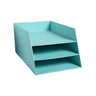 Letter tray EXACOMPTA TEKSTO 3 compartments green